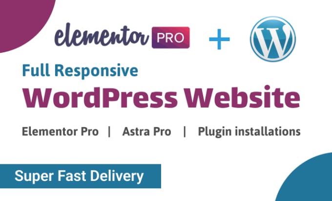 Gig Preview - Create responsive wordpress website design or blog site