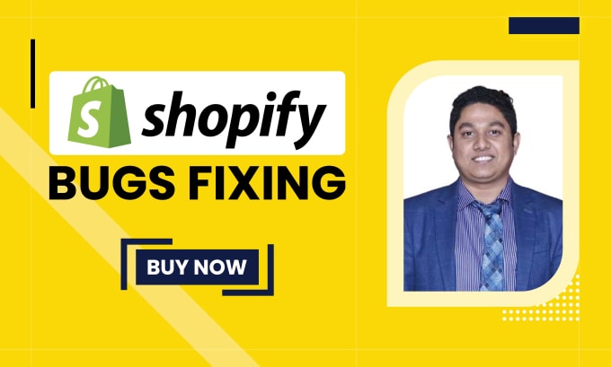 Gig Preview - Do custom shopify coding to fix shopify bugs and design issues