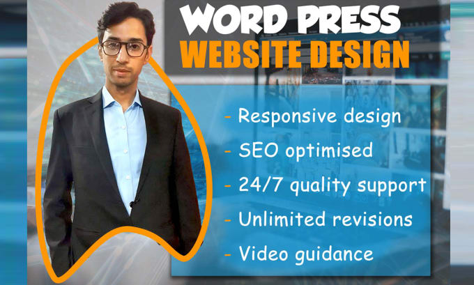 Gig Preview - Do responsive wordpress website design or redesign