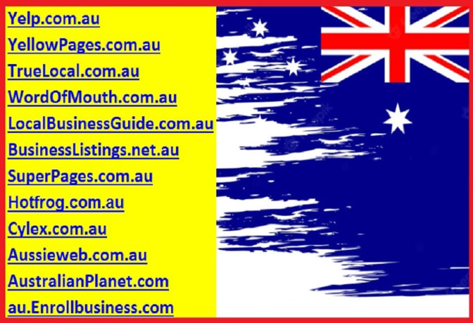 Gig Preview - Do australian local citations directories local SEO