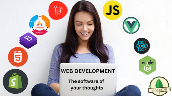 Gig Preview - Develop a website in PHP codeigniter laravel vue js react js