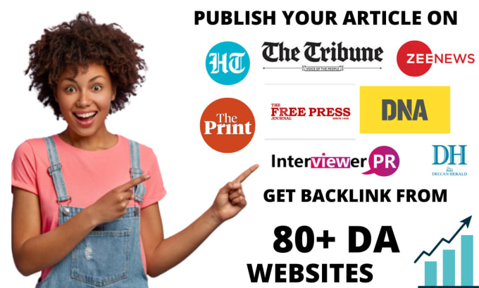 Gig Preview - Publish your high quality news articles with do follow backlink