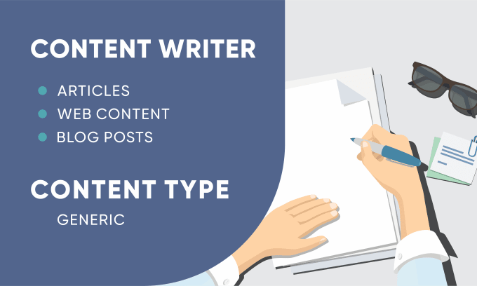 Gig Preview - Be your content writer