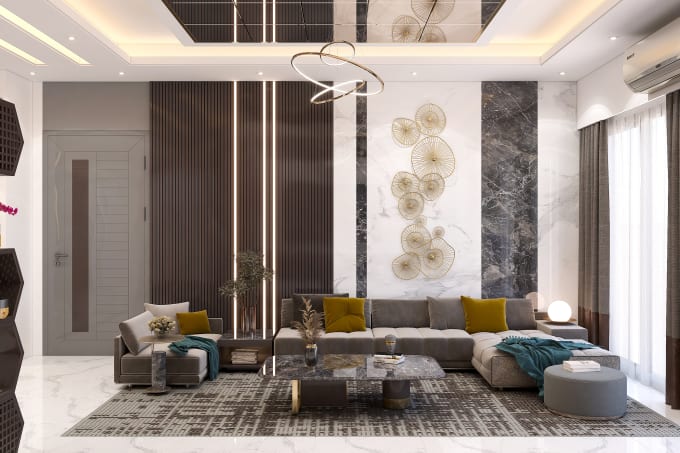 Gig Preview - Do interior design apartment and 3d rendering