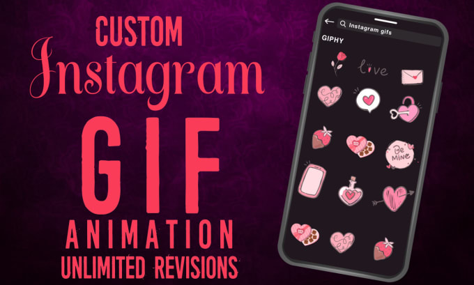 Gig Preview - Design animated gifs for your brand on instagram