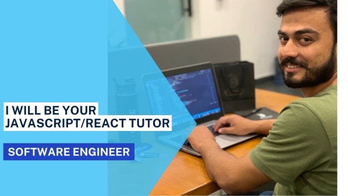 Gig Preview - Be your javascript to react tutor from beginner to advanced