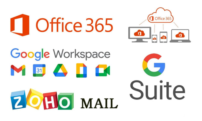 Gig Preview - Set up and manage your business email zoho gsuite office365