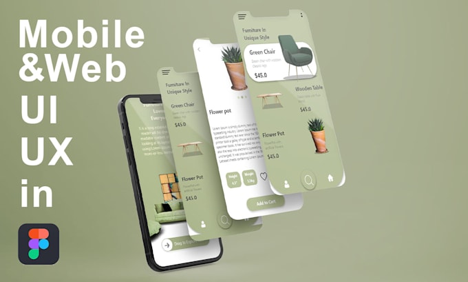 Gig Preview - Design uiux or prototype wireframe for mobile and web