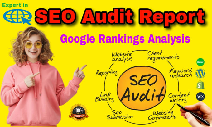 Gig Preview - Do the best SEO audit report, competitor analysis, and website audit