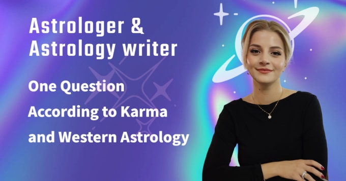 Gig Preview - Answer one question according to karma and western astrology