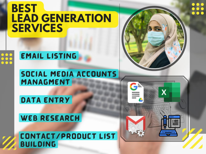 Gig Preview - Lead generation, data entry