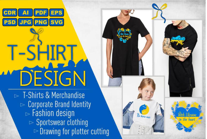 Gig Preview - Design a creative and custom tshirt design