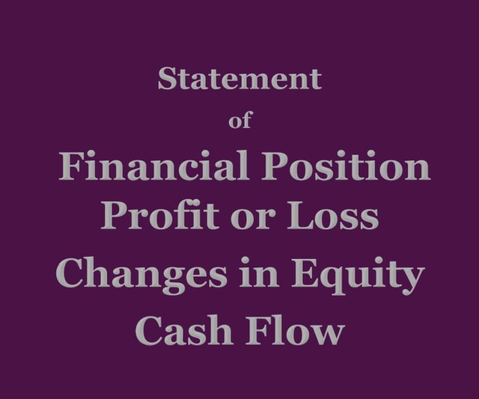 Gig Preview - Build financial statements with balance sheet profit and loss