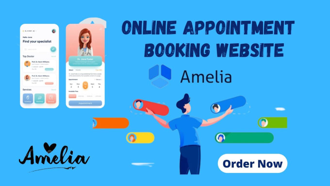 Gig Preview - Create appointment booking website using amelia or bookly