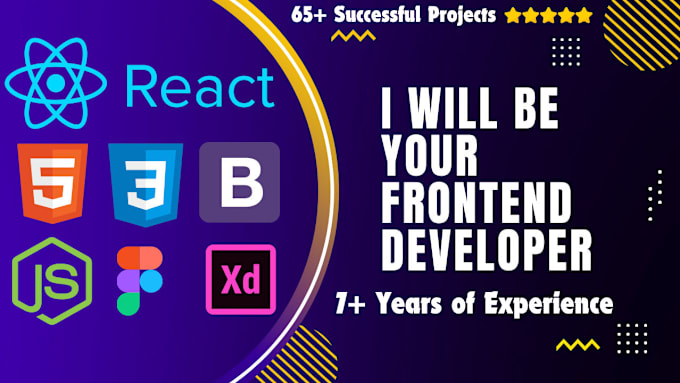 Gig Preview - Be your frontend developer with HTML, CSS , javascript , react and next js