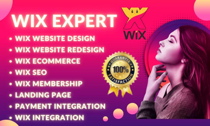 Gig Preview - Do wix website redesign wix website design wix website redesign wix website