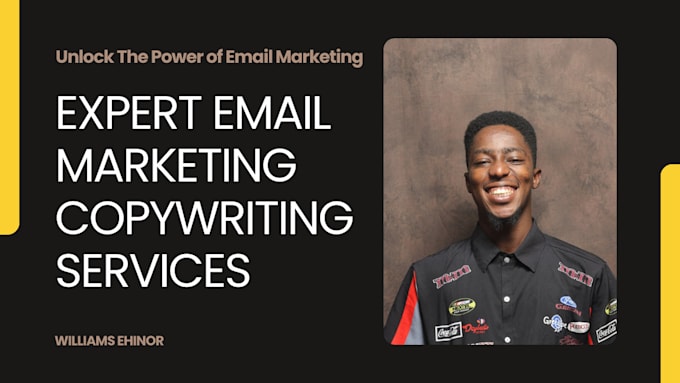 Gig Preview - Do persuasive email copywriting services for businesses