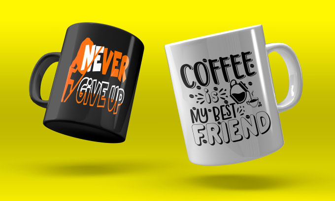 Gig Preview - Do awesome, custom coffee mug design for you