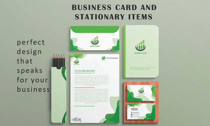 Gig Preview - Design astonishing business card or stationary items