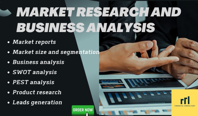 Gig Preview - Conduct market research, swot, pest and business analysis