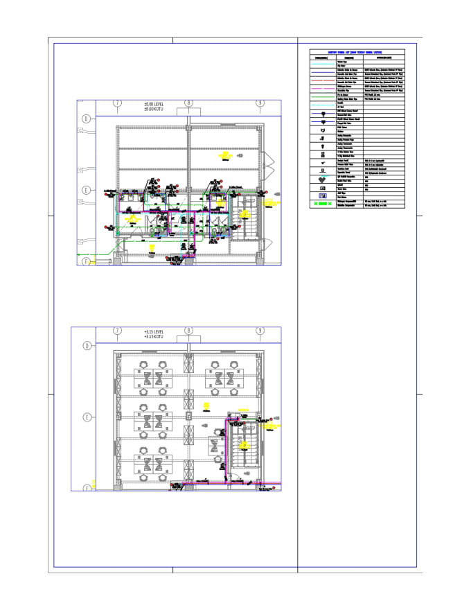 Gig Preview - Create drawings of plumbing system in 2d autocad