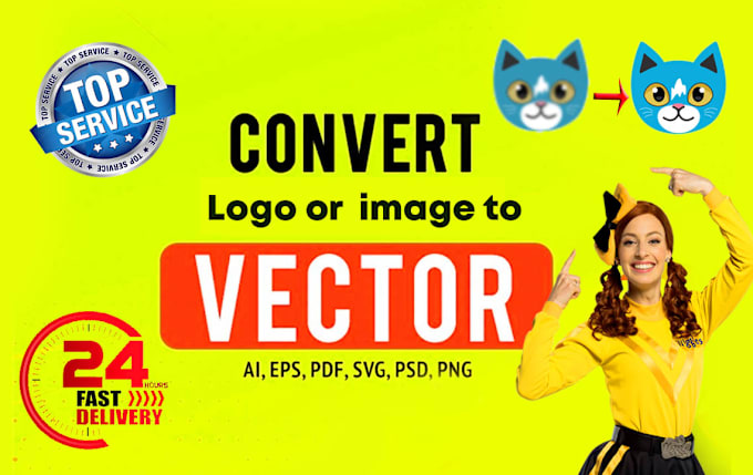 Bestseller - do vector or logo tracing  with in 4 hours perfectly