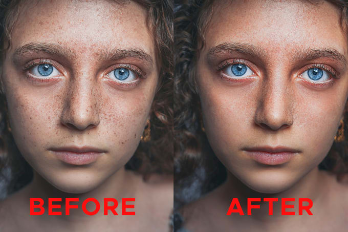 Gig Preview - Do high end bulk portrait retouching and photo touchup using lightroom