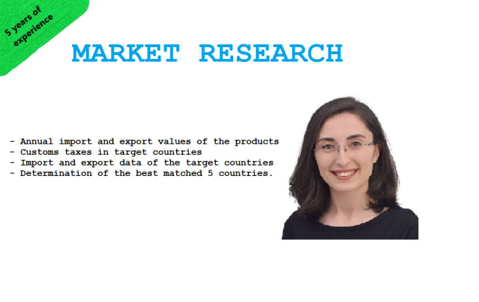 Gig Preview - Conduct import export market research