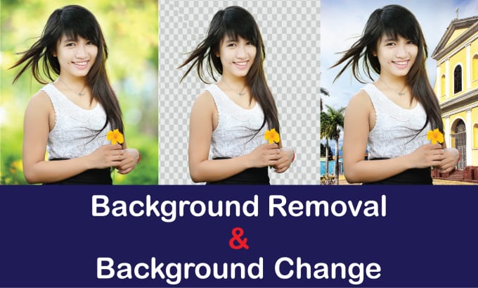 Gig Preview - Remove and change the background of images