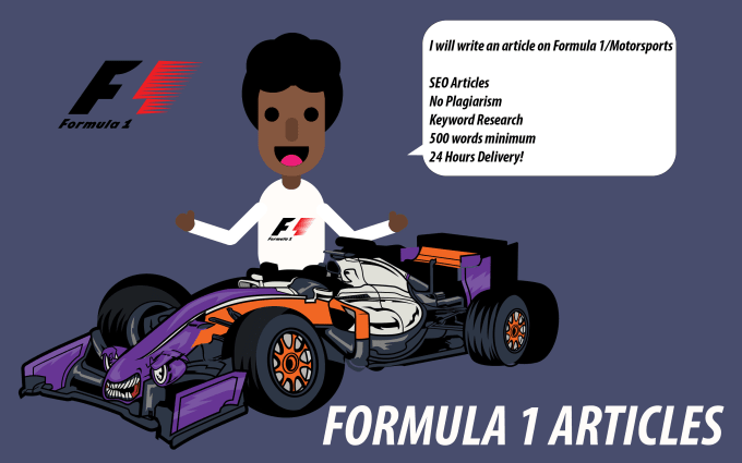 Gig Preview - Write an article on formula 1 or motorsports