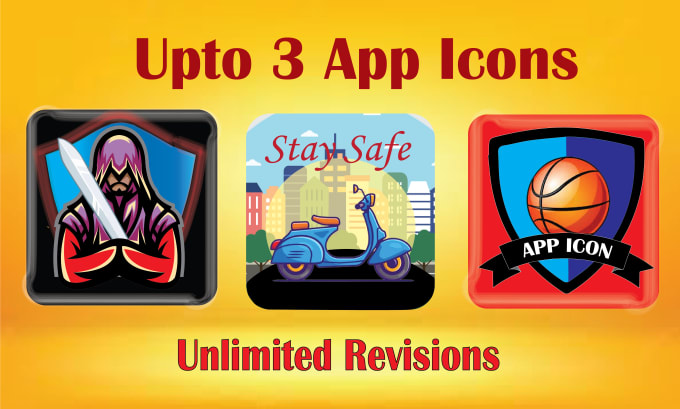 Gig Preview - Design upto 3 custom app icon, web and game icons