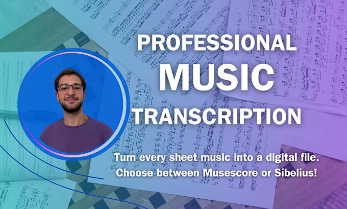 Gig Preview - Transcribe sheet music into a digital file