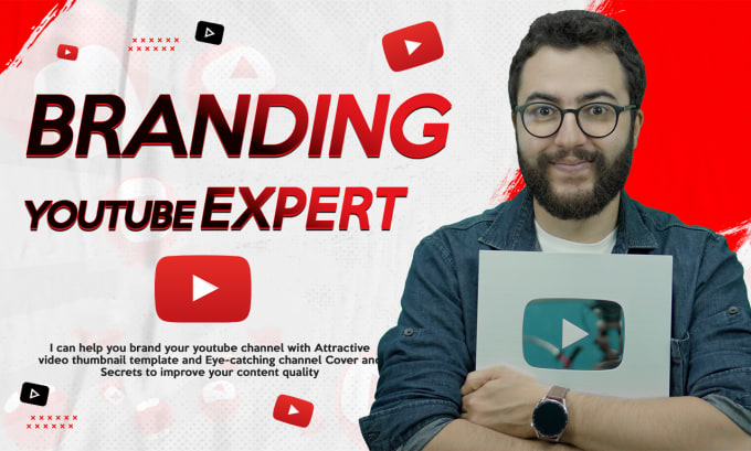 Gig Preview - Create the perfect branding for your youtube channel to grow faster