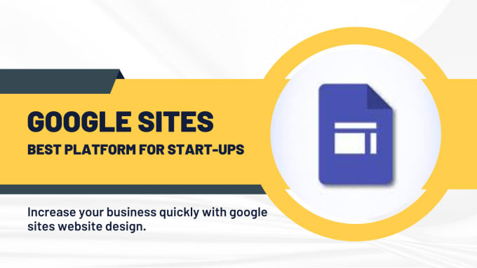 Gig Preview - Develop responsive a google site website for your business