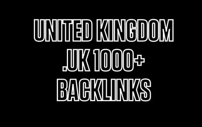 Gig Preview - Build 1000 blog comment united kingdom backlinks local UK domains