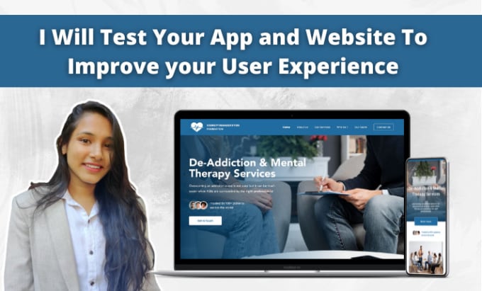 Gig Preview - Test your app and website to enhance the user experience