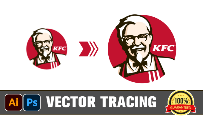 Gig Preview - Do vector tracing of logo, image and anything