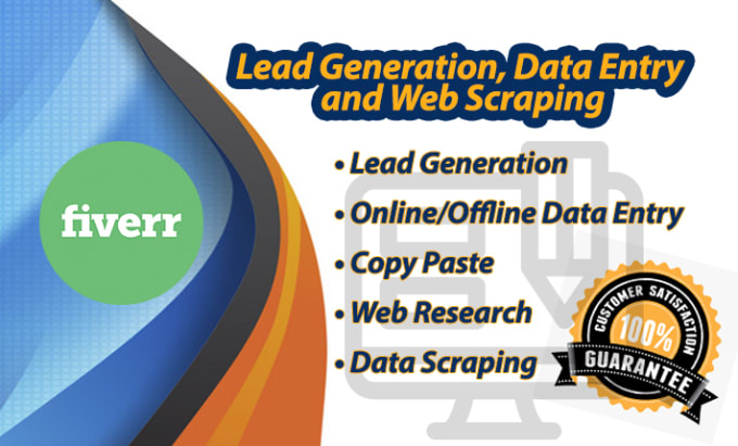 Gig Preview - Do lead generation, data entry and web scraping