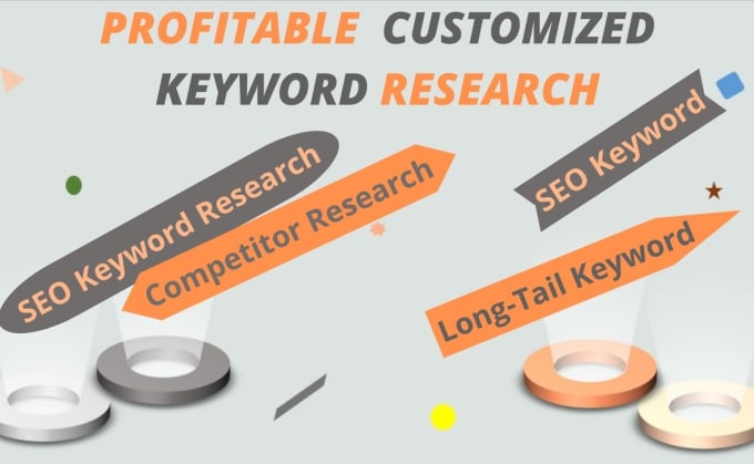 Gig Preview - Seo, longtail keyword, competitor research for you