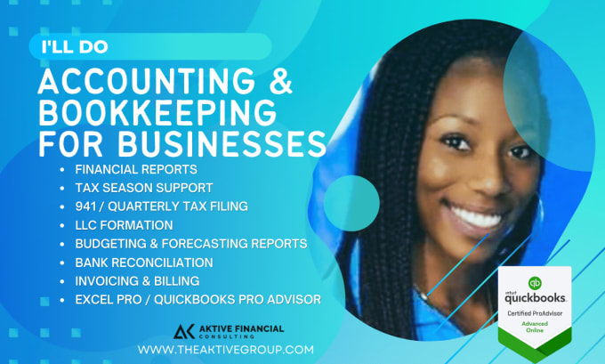 Bestseller - do accounting and bookkeeping in quickbooks and excel