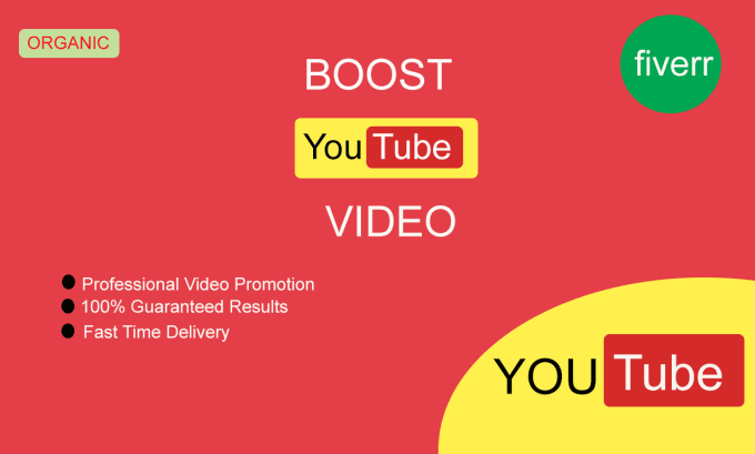 Gig Preview - Do fast organic youtube video promotion to rank your video