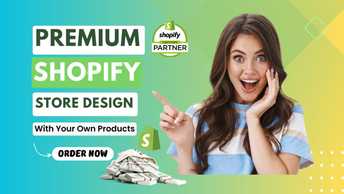 Gig Preview - Customize your shopify store, dropshipping store website for high conversion