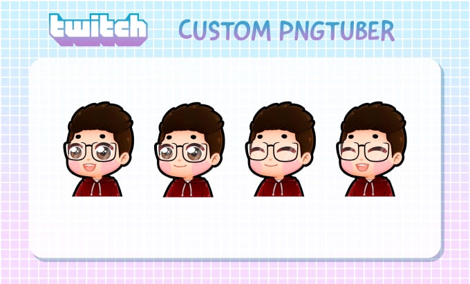 Gig Preview - Create a cute chibi pngtuber vtuber