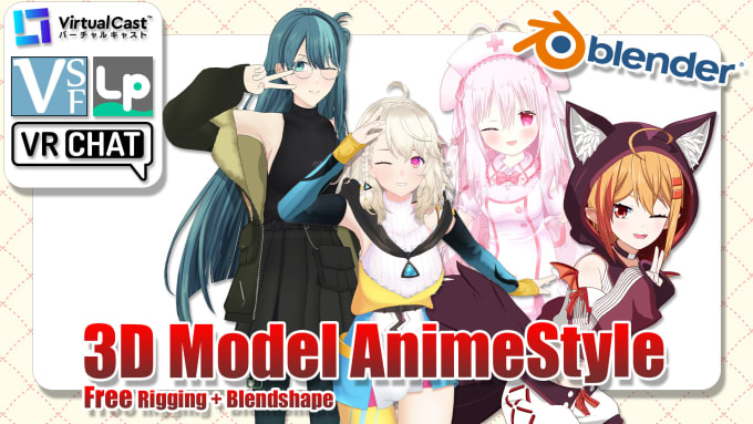 Anime3d 3D models  Sketchfab