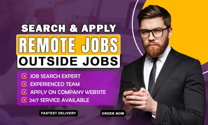 Gig Preview - Search and apply for jobs or apply for remote job applications