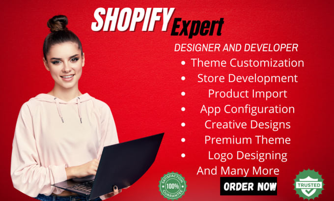 Bestseller - develop professional high end shopify store, shopify website on premium themes