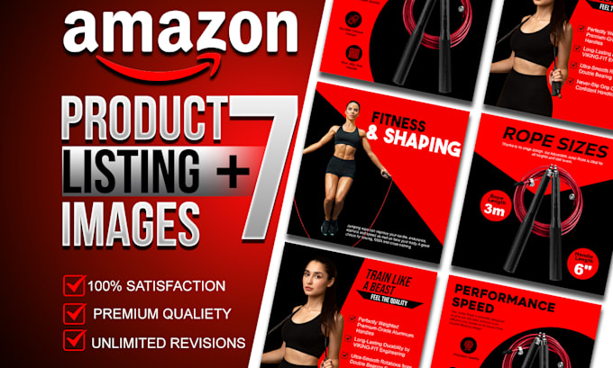 Gig Preview - Design amazing amazon product listing images