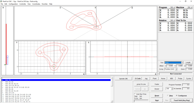 Gig Preview - Do your work in flashcut cnc software