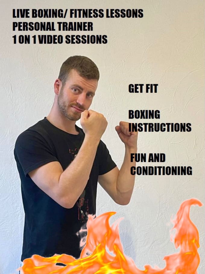 Gig Preview - Give boxing and fitness lessons