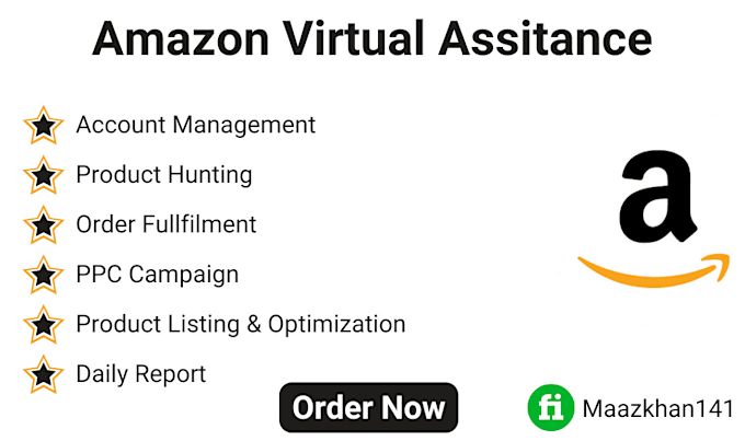 Gig Preview - Be your amazon virtual assistant, fba, fbm consultant VA